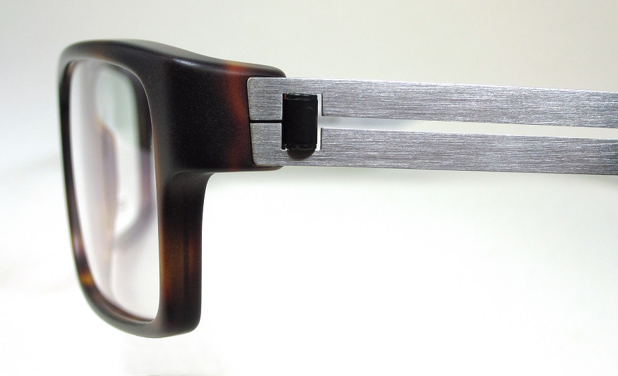 koberg - Brillenfassung braun/stahl